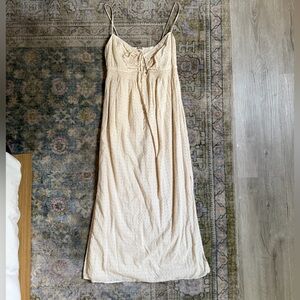 Rebecca Taylor Cream Maxi Dress